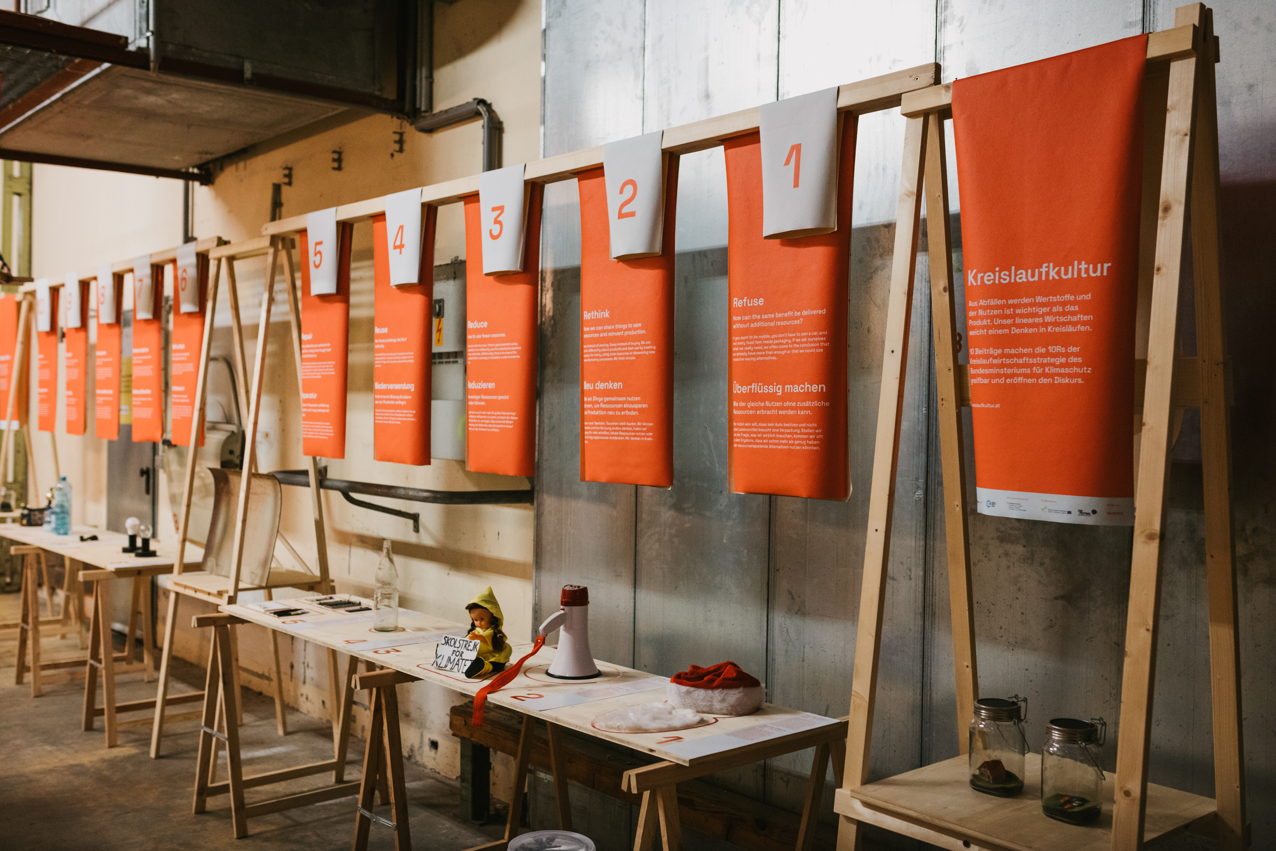 Ausstellung Kreislaufwirtschaft