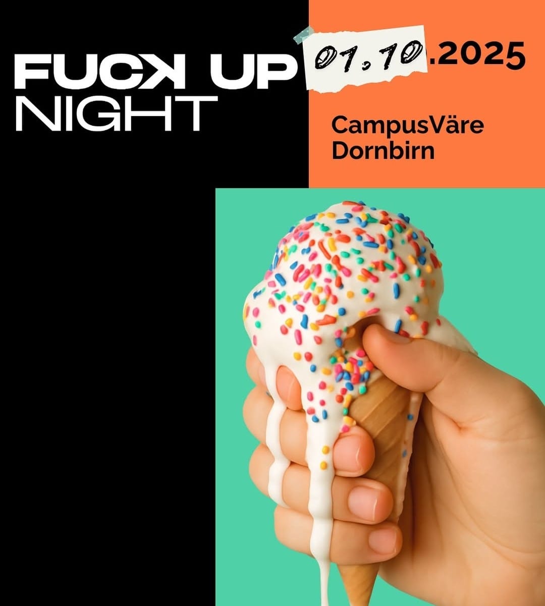 Fuckup Night - embrace the Ooops...!