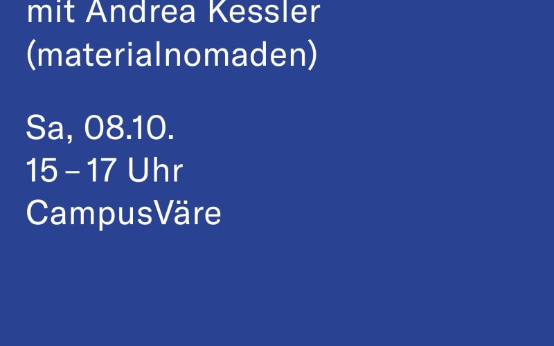 Workshop am Samstag 08.10.2022