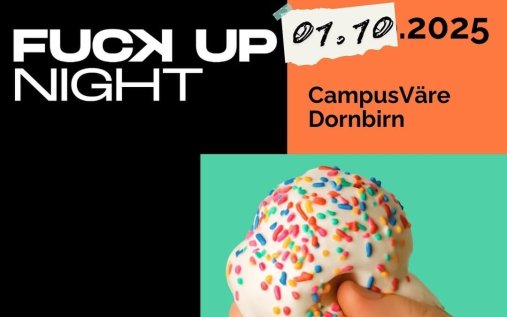 Fuckup Night - embrace the Ooops...!